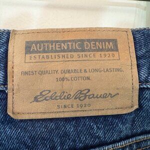 Eddie Bauer Flannel Lined Jeans, Size 12